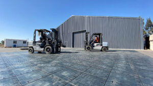 Bodega y piso modular